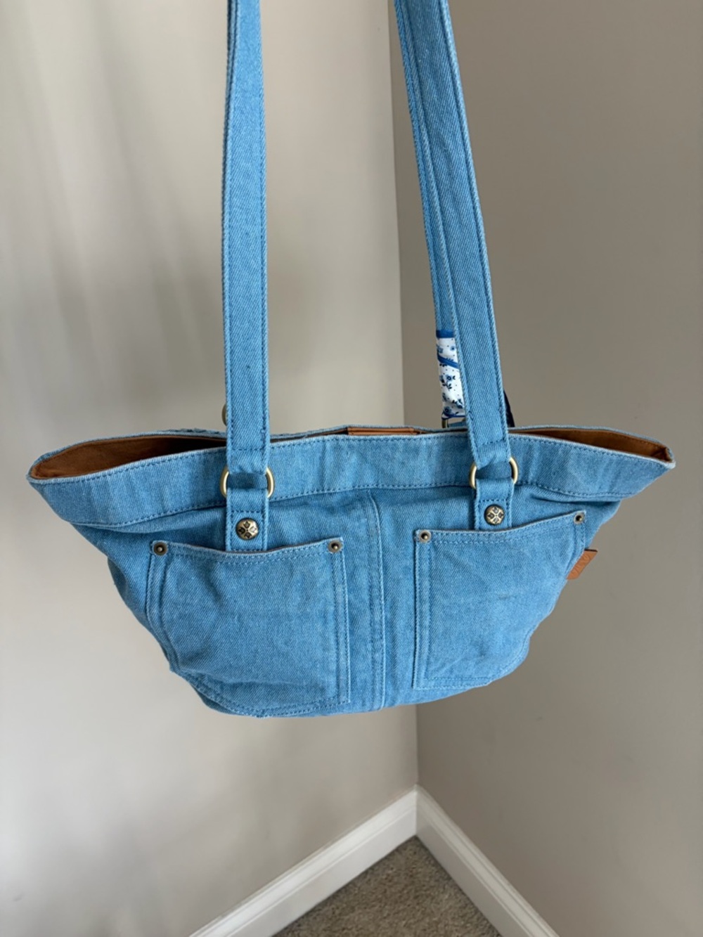 Patricia Nash Denim Tote - Picture 11 of 13